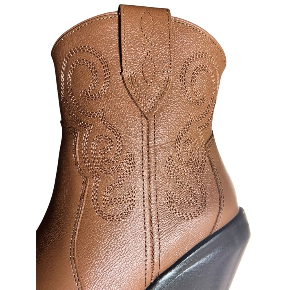 Dingo Pretty N Prissy Camel leather‎ Women's Western Cowboy Boots Size 6.5 NEW - Picture 4 of 16